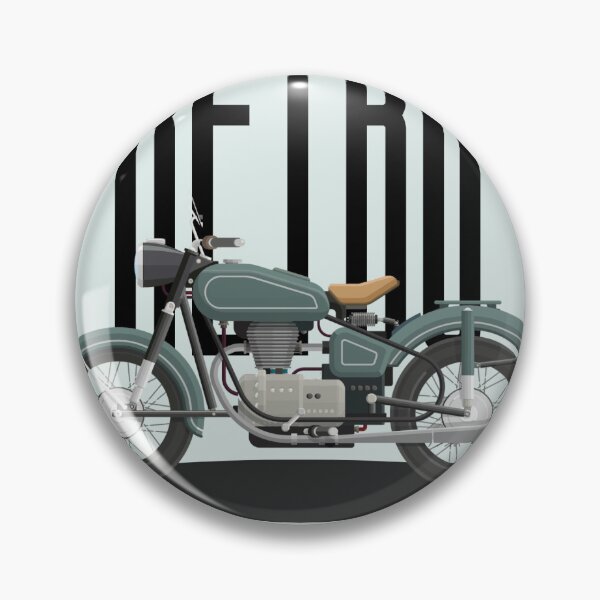 Item preview, Simple classic motorcycle design for every day items  designed and sold by Motologo.