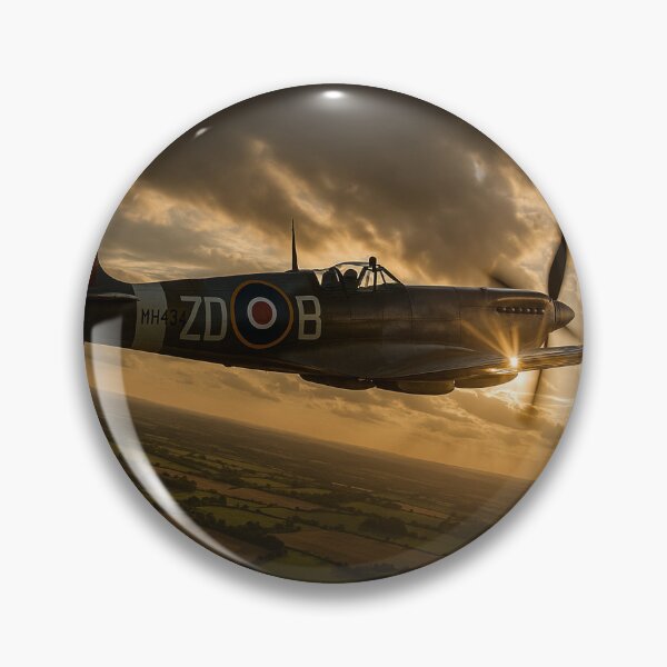 Item preview, Supermarine Spitfire Sunset designed and sold by Airpower Art.