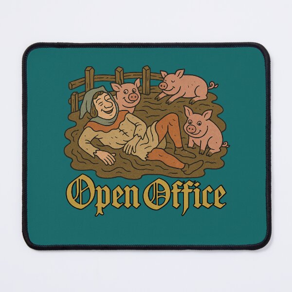 Item preview, Open Office – Medieval Meme Cartoon designed and sold by lArtsCorner.