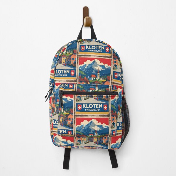 Item preview, Kloten Switzerland 1950s Vintage Travel Tourism designed and sold by TravelersGems.
