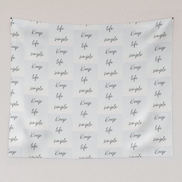 Item preview, Keep life simple designed and sold by designoorkh.