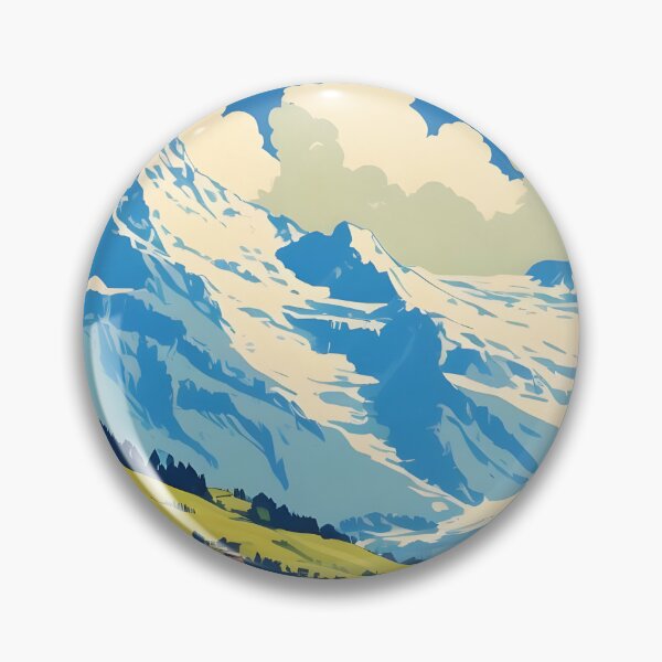 Item preview, Koniz Switzerland 1950s Vintage Travel Tourism designed and sold by TravelersGems.