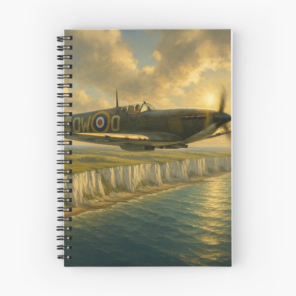 Item preview, Supermarine Spitfire White Cliffs of Dover designed and sold by Airpower Art.
