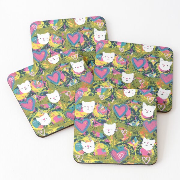 Item preview, White Kittens on Love! designed and sold by brennasophia.
