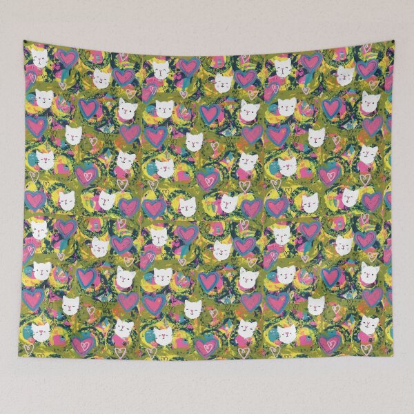 Item preview, White Kittens on Love! designed and sold by brennasophia.