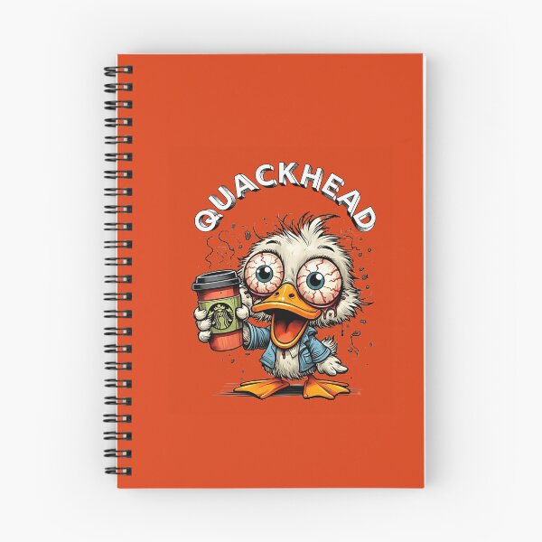 Item preview, Quack Funny Duck | Caffeine Addict Coffee Humor Cartoon designed and sold by Cree8if.