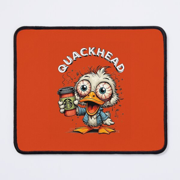 Item preview, Quack Funny Duck | Caffeine Addict Coffee Humor Cartoon designed and sold by Cree8if.