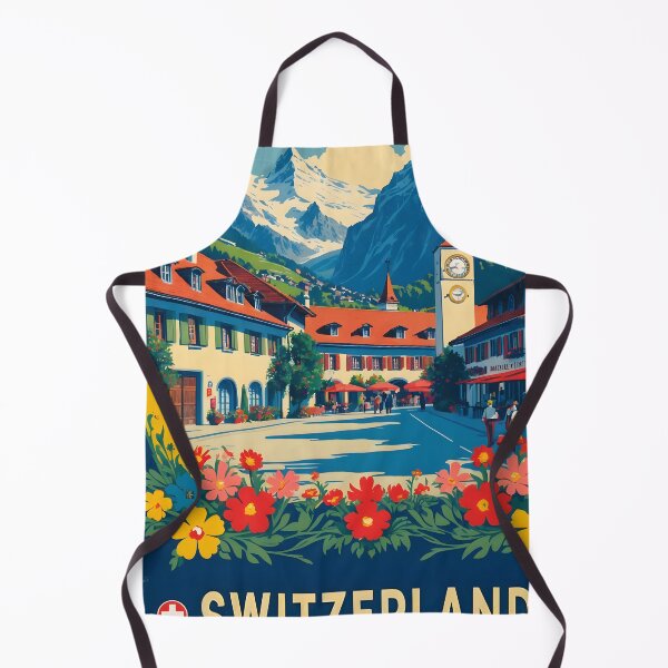 Item preview, Kriens Switzerland 1950s Vintage Travel Tourism designed and sold by TravelersGems.