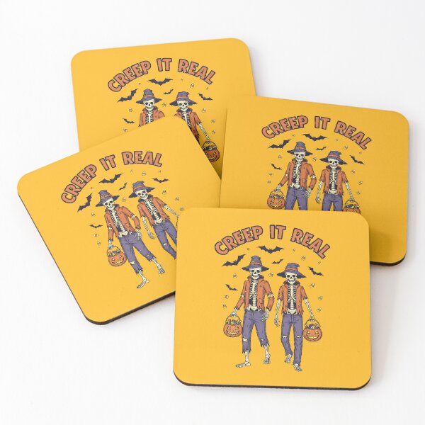 Item preview, Creep It Real Funny Skeletons Halloween designed and sold by VinsendDraconi.