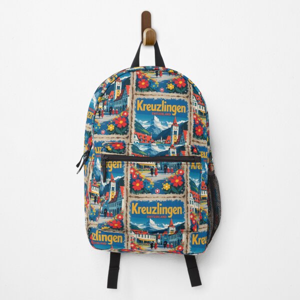 Item preview, Kreuzlingen Switzerland 1950s Vintage Travel Tourism designed and sold by TravelersGems.
