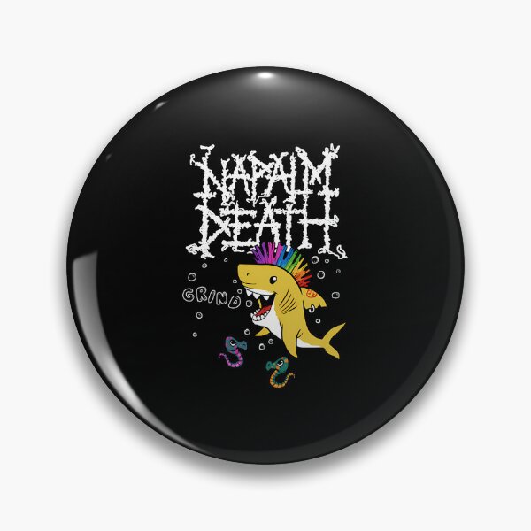 Item preview, Napalm Death Shark designed and sold by nalinabendsk.
