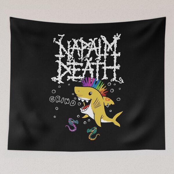 Item preview, Napalm Death Shark designed and sold by nalinabendsk.