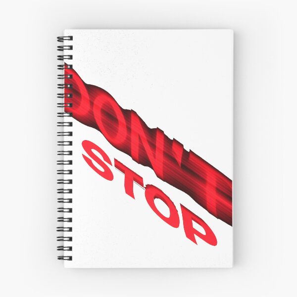 Item preview, Don’t Stop — Speed Type designed and sold by Pjotre7.