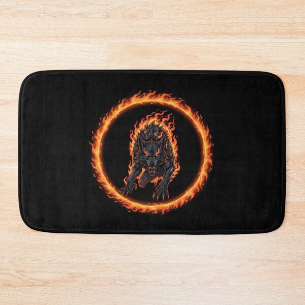 Item preview, Angry Black Wolf on Fire designed and sold by MattSplatt25.