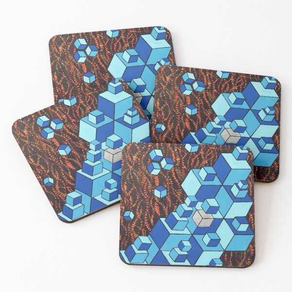 Item preview, Cubic Poetry Two designed and sold by Richard Leclerc, Artiste peintre.