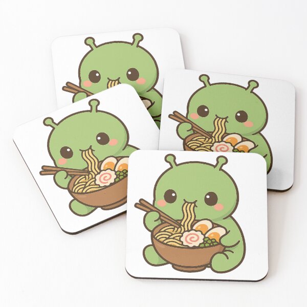 Item preview, Baby Alien Eating Ramen designed and sold by YnMstudio25.
