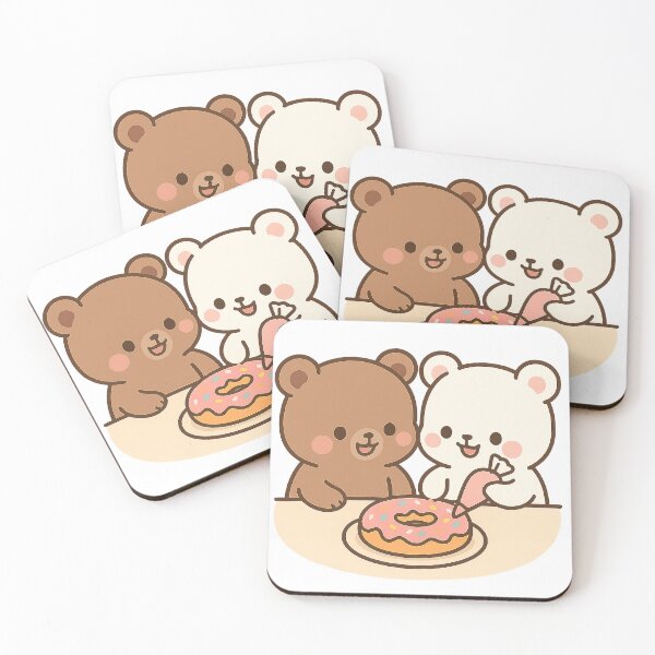 Item preview, Bears Making Donut Together designed and sold by YnMstudio25.