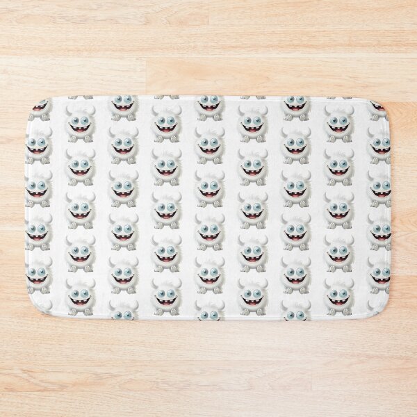 Item preview, Fluffy White Monster designed and sold by New-School-Wave.