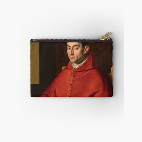 Item preview,  Portrait of a Catholic Cardinal Renaissance era painting  designed and sold by Vintage Designs +.