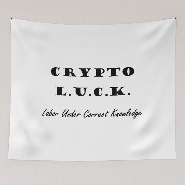 Item preview, Crypto luck designed and sold by Brad and what's left of Billy.