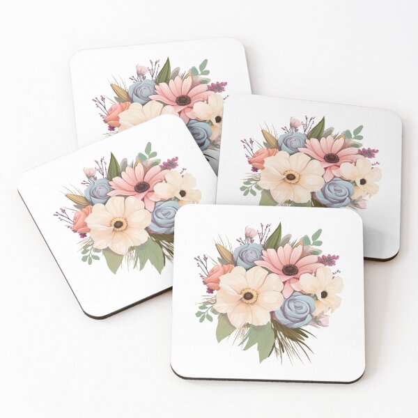 Item preview, Pastel Floral Bouquet designed and sold by New-School-Wave.