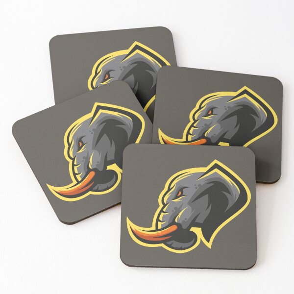 Item preview, Elephant logo mascot designed and sold by MerlinWear.
