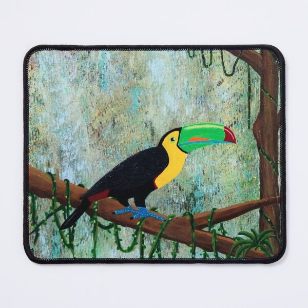 Item preview, A toucan somewhere designed and sold by Richard Leclerc, Artiste peintre.