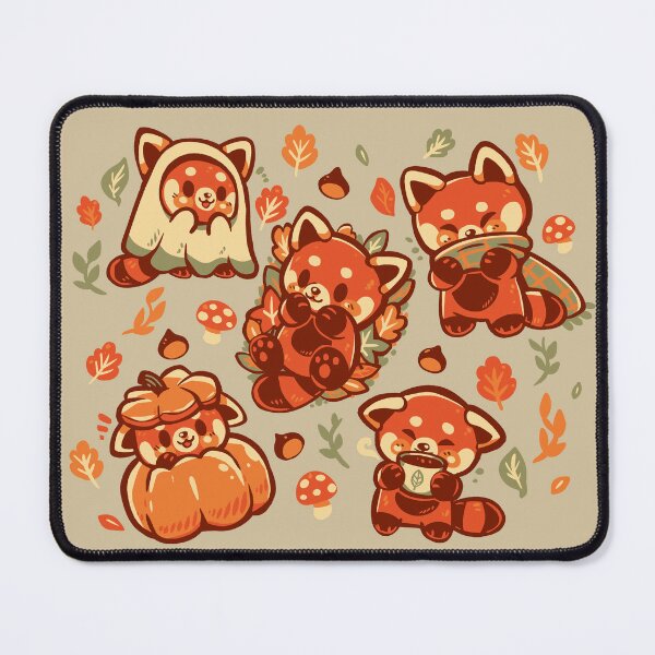 Item preview, Red Panda Autumn Time designed and sold by TechraNova.