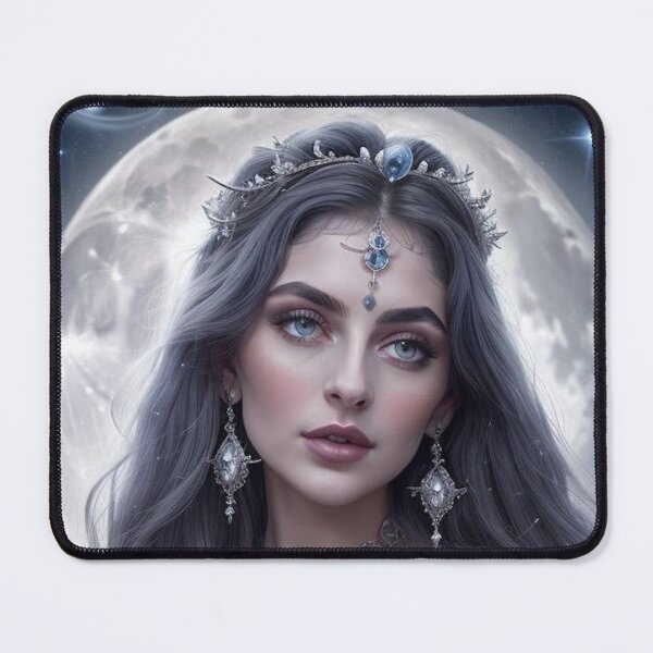 Item preview, Lunar Goddess – Celestial Fantasy Queen of the Moon designed and sold by MissSaylor.