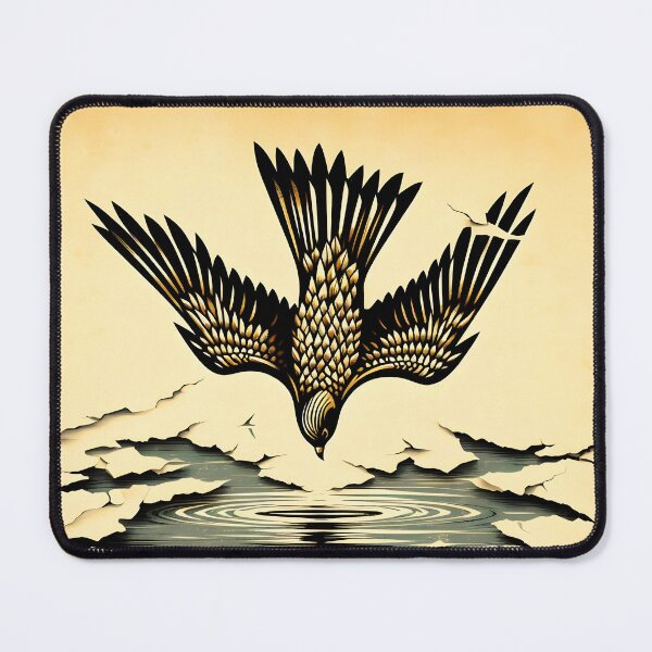 Item preview, Torn Paper Kestrel, Ai Generated Art  designed and sold by ACC .