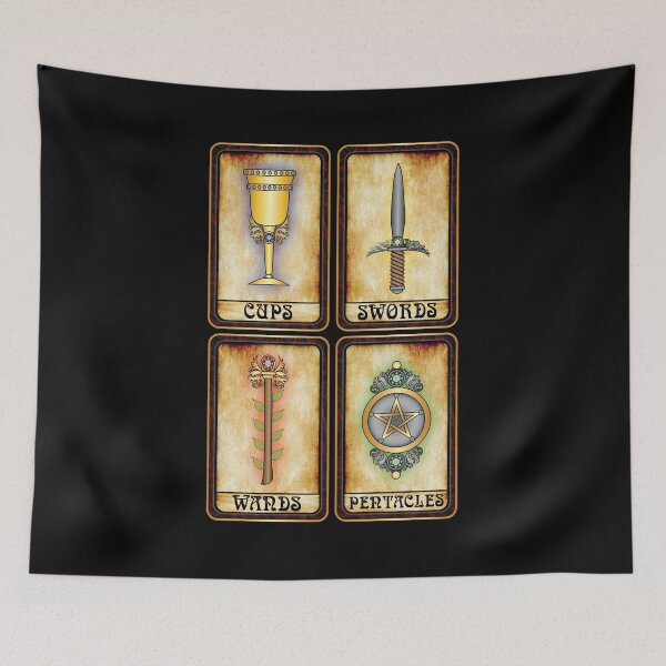 Item preview, The Suits of Tarot designed and sold by Mariposa Oscura The Dark Butterfly.