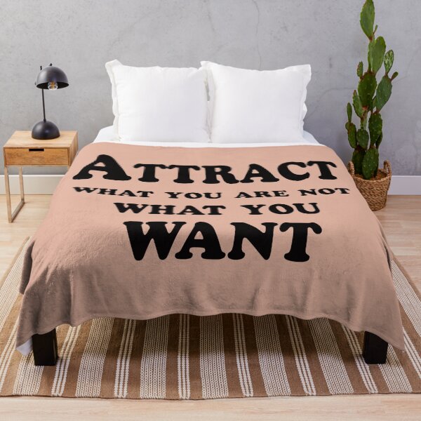 Item preview, Attract What You Are, Not What You Want – Positive Energy Quote Design designed and sold by ArtNestVerse.