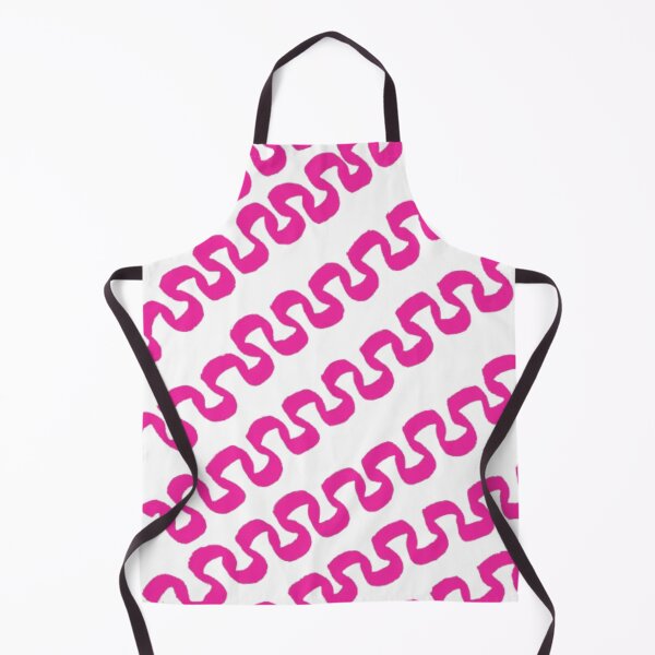 Item preview, Neon Squiggle Pop – Hot Pink on Black Pattern designed and sold by BulletKitty82.
