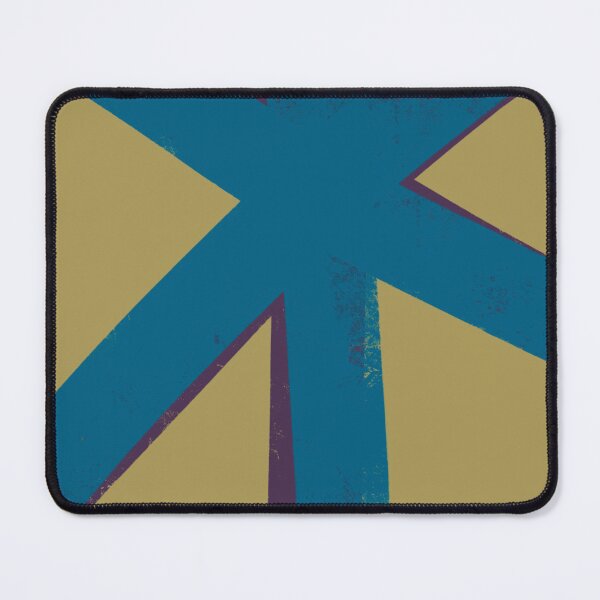Item preview, Gold Blue Purple Abstract Art Modern Asterisk designed and sold by JashJhaveri.