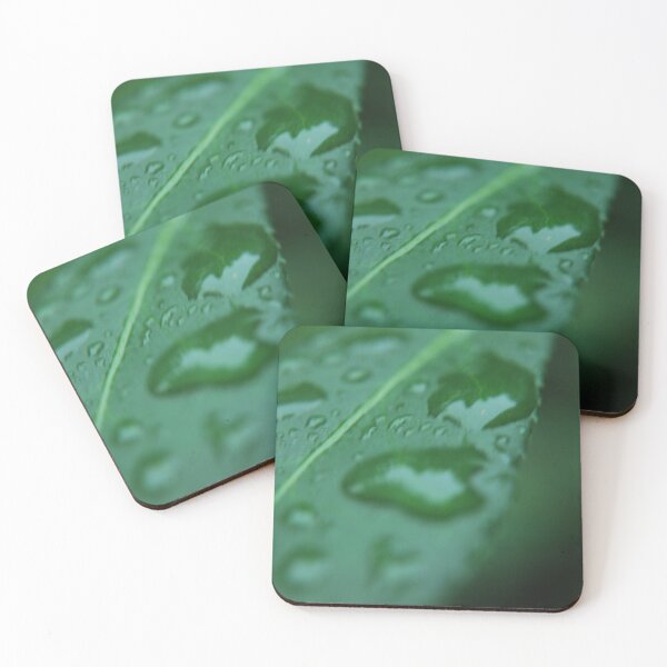 Item preview, Drops of Water on a leaf designed and sold by LumberjackTNArt.