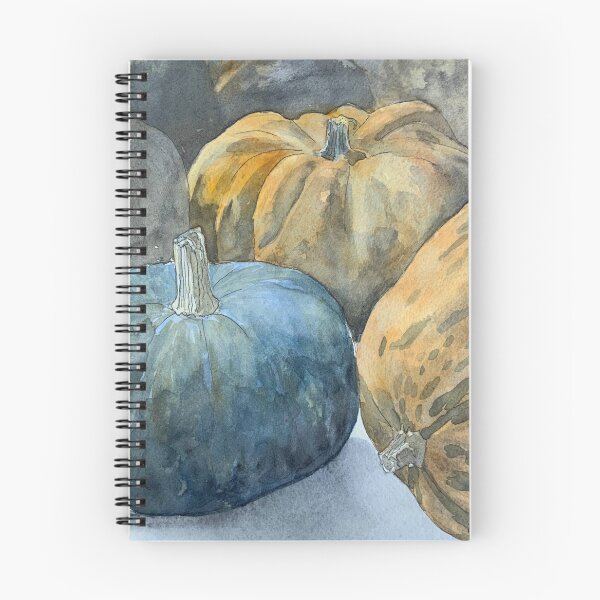 Item preview, Pintura de acuarela de calabazas designed and sold by Bmoony.
