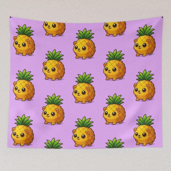 Item preview, Pineapple Hedgehog designed and sold by Zoologybestiary.