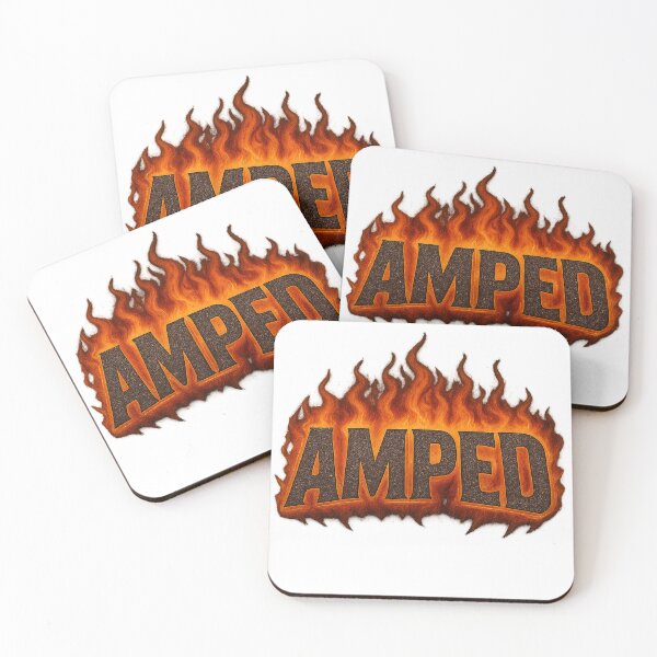 Item preview, Amped - On Fire Graphic Design designed and sold by MarePhinta.