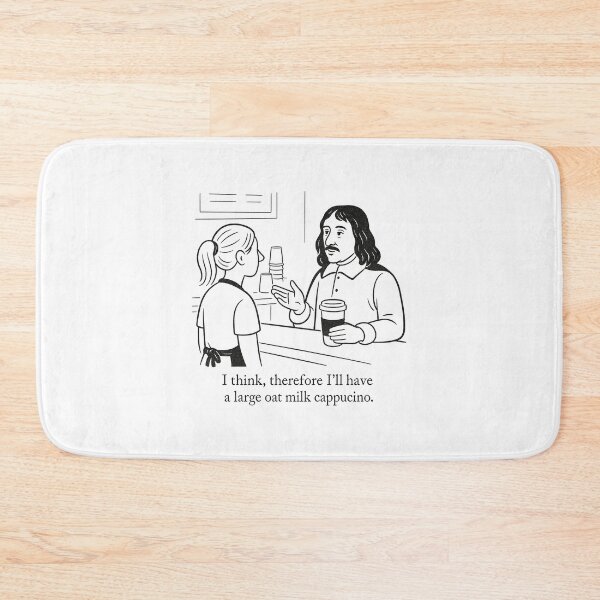 Item preview, Descartes at the Coffee Shop designed and sold by Grand Illusions.
