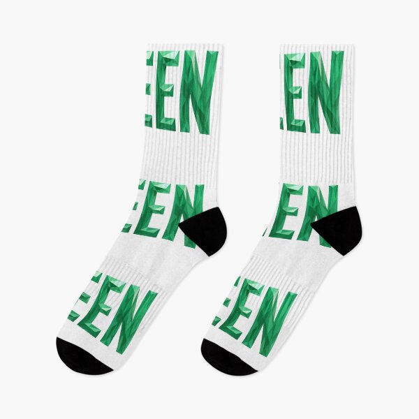 Item preview, GREEN – Low Poly Typography on Transparent Background designed and sold by InFrameVision.