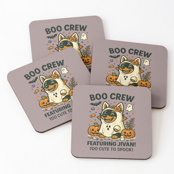 Item preview, Boo Crew – Halloween T-Shirt “Featuring Jivan” Too Cute to Spook designed and sold by BhumiBliss.