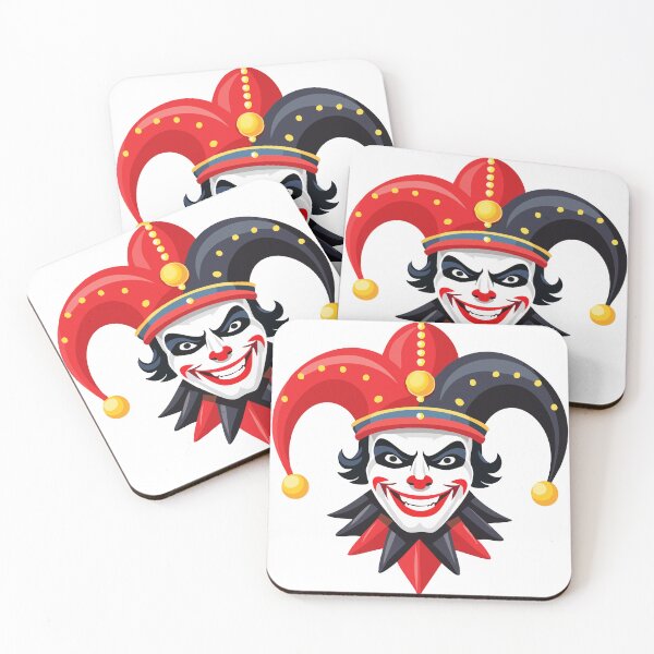 Item preview, Jester Evil Joker Face Illustration designed and sold by Partoon-dp.
