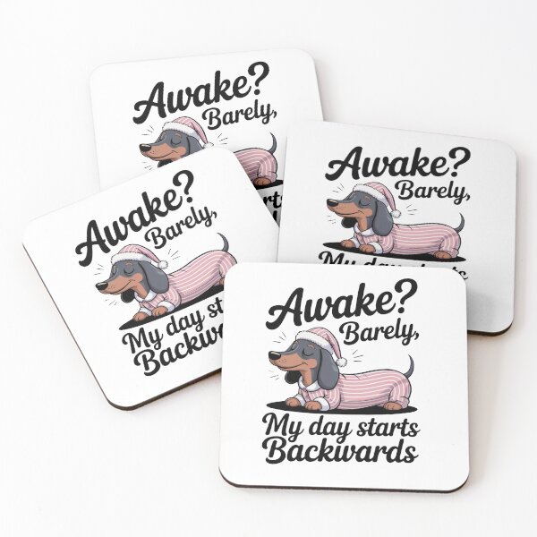 Item preview, My Day Starts Backwards I Wake Up Tired designed and sold by TereniaBP.