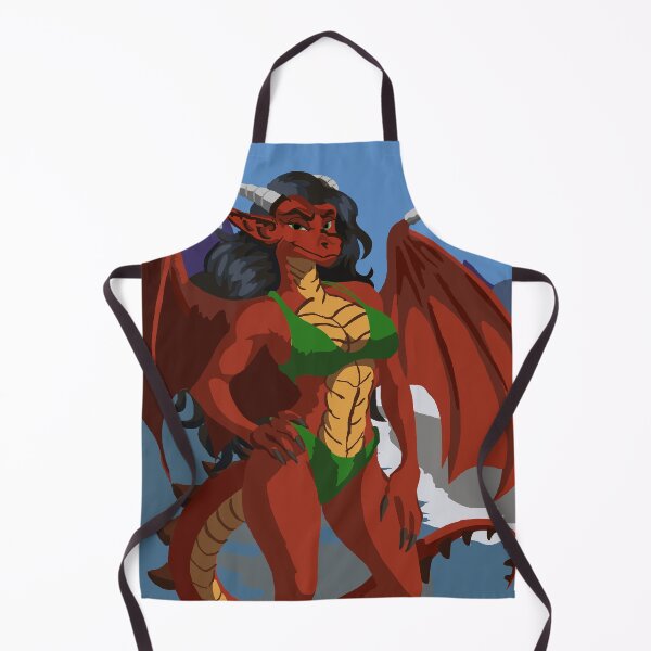 Artikelvorschau, Strandmode Drache Frau entworfen und verkauft von KlakkDrawsStuff.