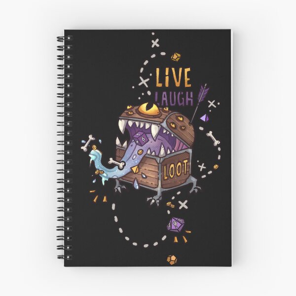 Item preview, Live Laugh Loot | Mimic Chest - Dungeons & Dragons designed and sold by keyvei.