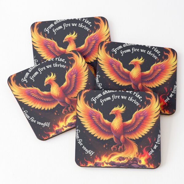 Item preview, Phoenix Rising – From Ashes We Rise designed and sold by FusionArtStyle.