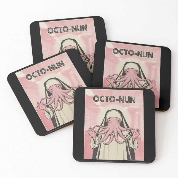 Item preview, Octo-Nun – Funny Octopus Nun designed and sold by SidTastic .