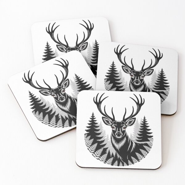 Item preview, Deer Graphic designed and sold by NicolasGlowArt.