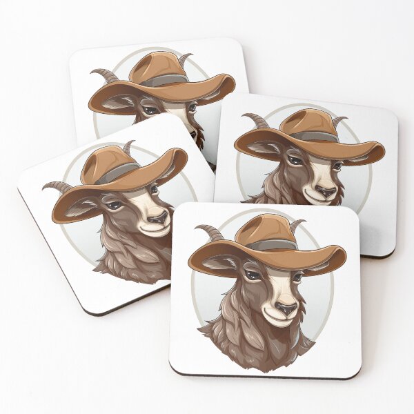 Item preview, Hat Wearing Goat Character designed and sold by New-School-Wave.