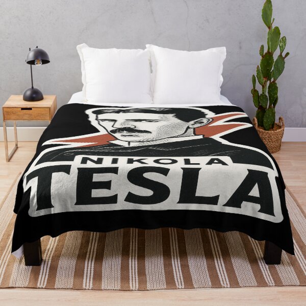 Item preview, Nikola Tesla Portrait designed and sold by Owcomm.